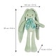 preview thumbnail 2 of 1, Kaloo Lapinoo Doll Rabbit, Small, Aqua - Multi