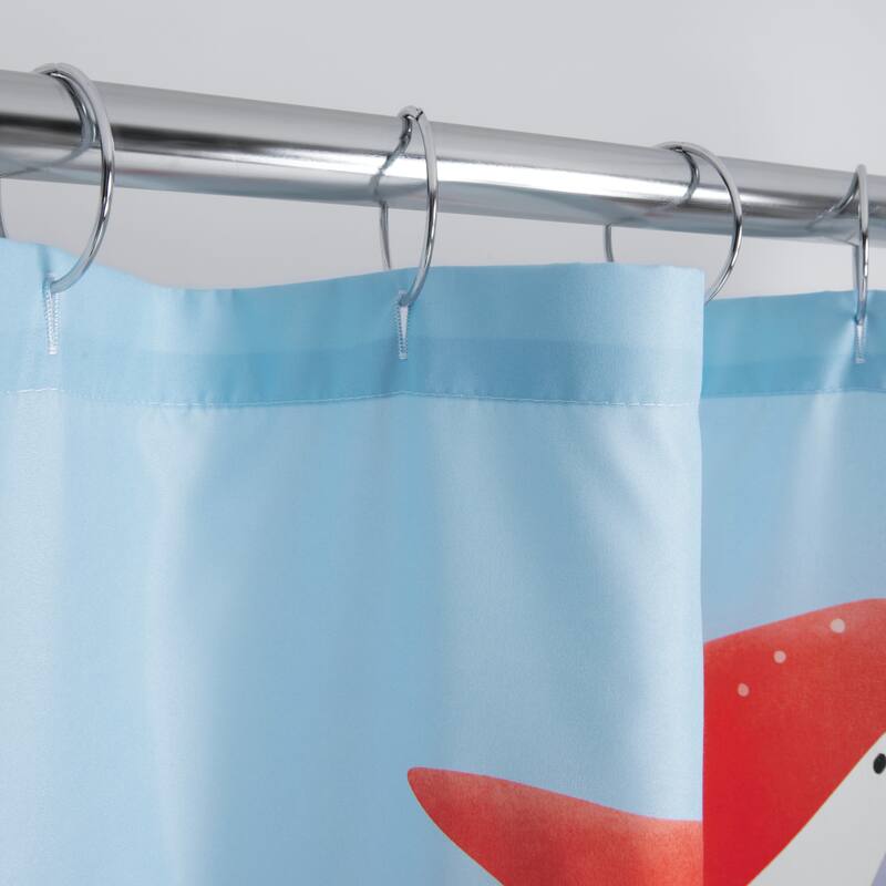 Colorful Sharks Shower Curtain - Multi - 70x72