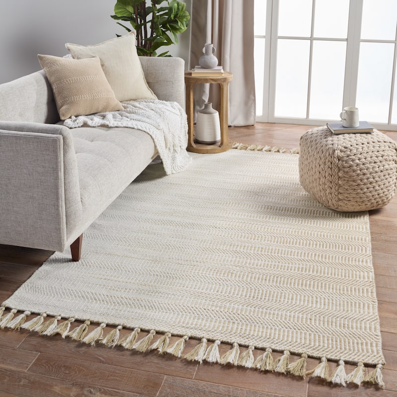 Ahmet Handmade Geometric Area Rug