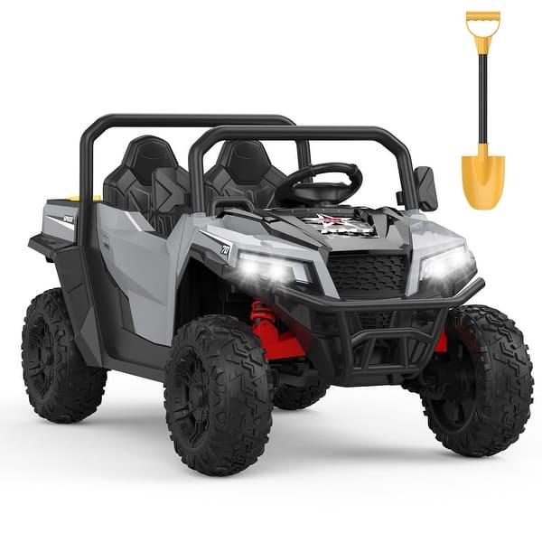 slide 2 of 48, Ride On Dump Truck, 24V Ride On Car with Remote Control Grey