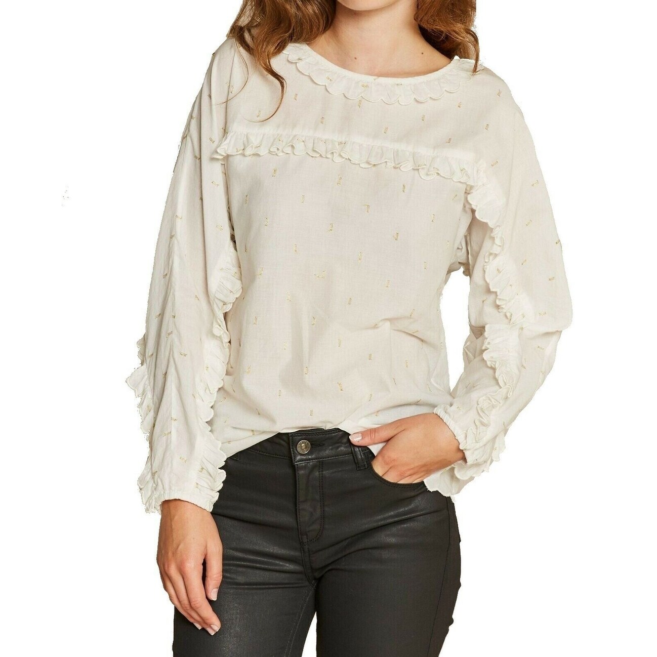 fat face white jeans