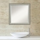 preview thumbnail 28 of 103, Beveled Bathroom Wall Mirror - Elegant Frame