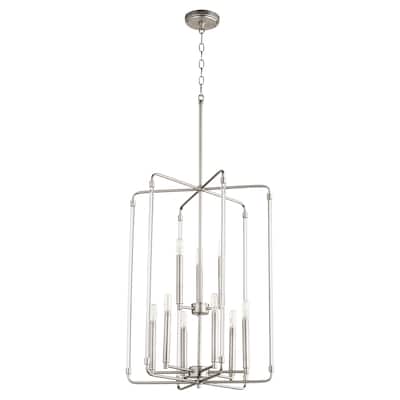 Quorum International Optic 9 Light 20" Wide Chandelier