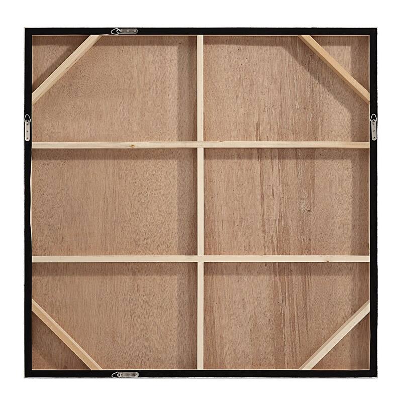 Paris Wooden Wall Art - Black