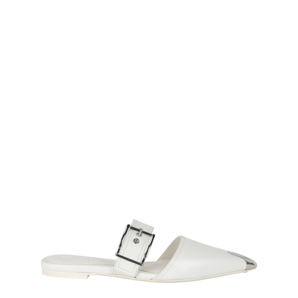 Alexander McQueen Punk Leather Flats