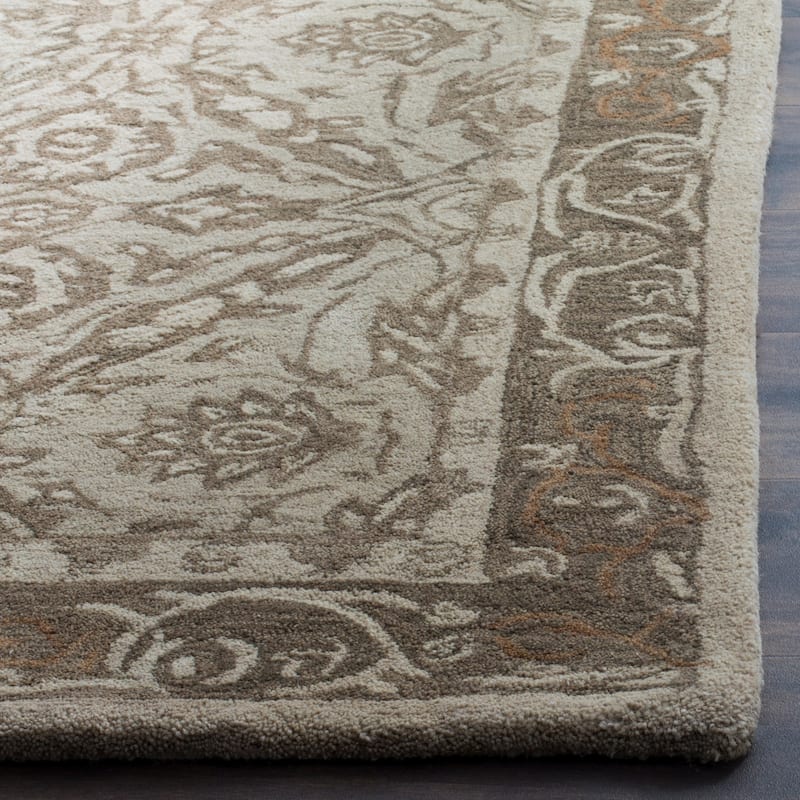 SAFAVIEH Handmade Anatolia Doro Traditional Oriental Hand-spun Wool Rug