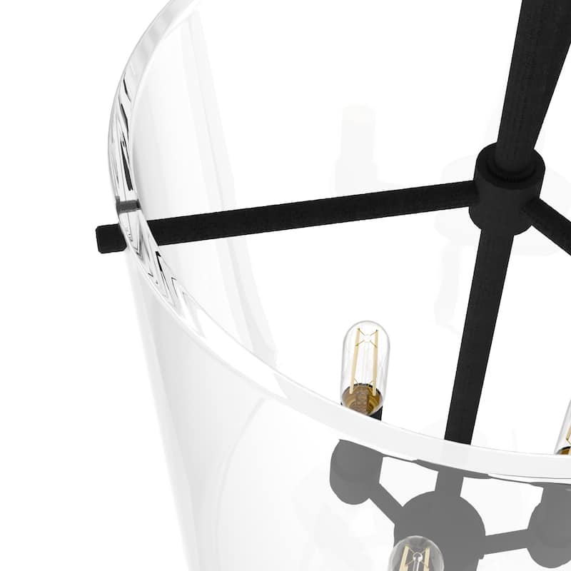 Hunter Sacha 3-Light Pendant - Entry, Dining Room, Kitchen Island - Transitional, Contemporary