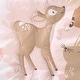 preview thumbnail 3 of 3, The Peanutshell Pink and White Fairytale Forest Crib Bedding Set for Baby Girls, 3 Piece Nursery Set