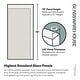preview thumbnail 9 of 39, Glass Warehouse 78" x 58" Frameless Shower Door - Wall Hinge
