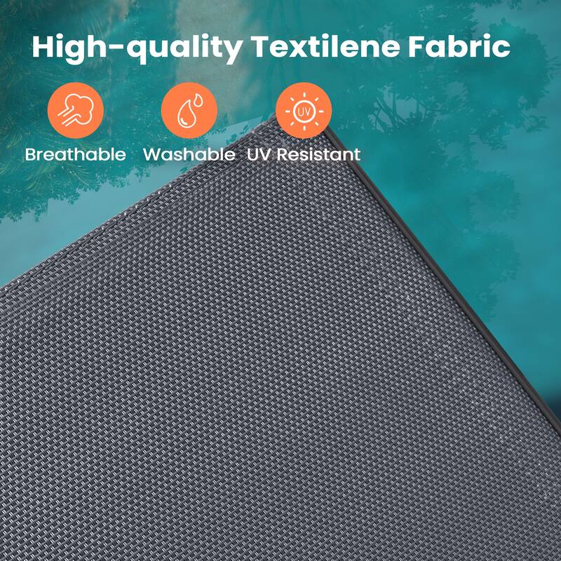 Outdoor Patio Adjustable Chaise Lounge Chair