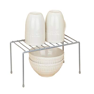 Kitchen Details Grey Iron Small Kitchen Shelf Organizer - 11.02" x 5.51" x 5.31"