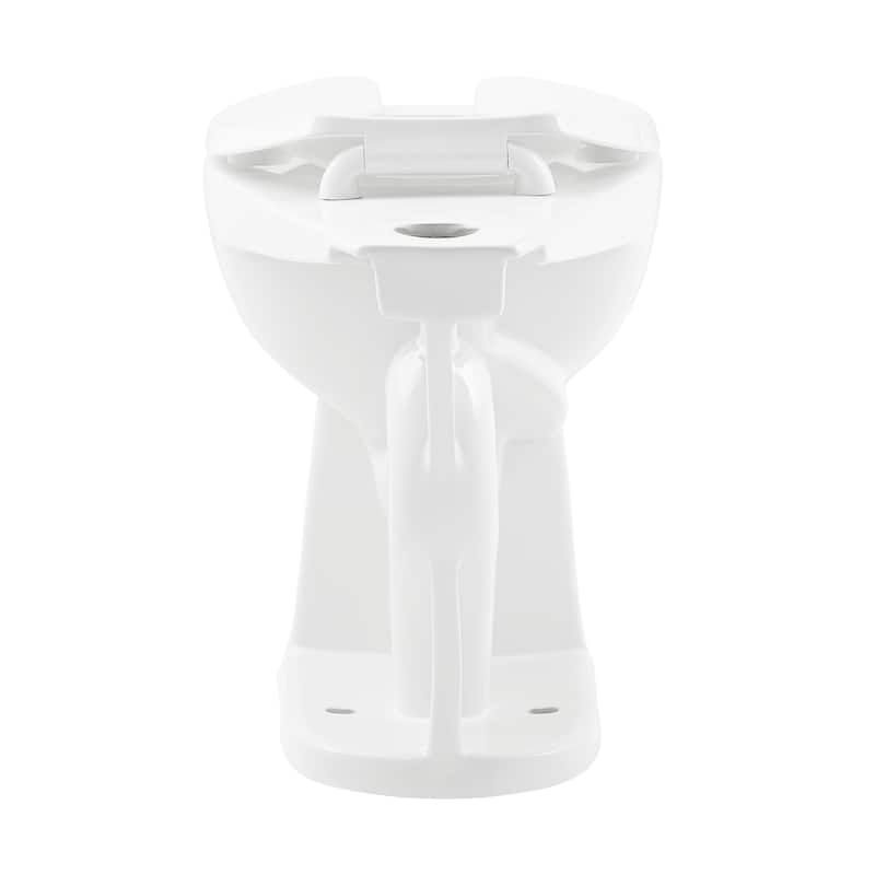 Sirène Floor-Mounted Comfort Height Commercial Elongated Top Flush Spud Flushometer Toilet Bowl