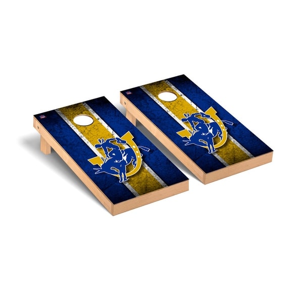slide 2 of 5, Southern Arkansas University SAU Muleriders Vintage Cornhole Board Set