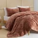 Wonderful Diamond Velvet 3 Piece Quilt Set