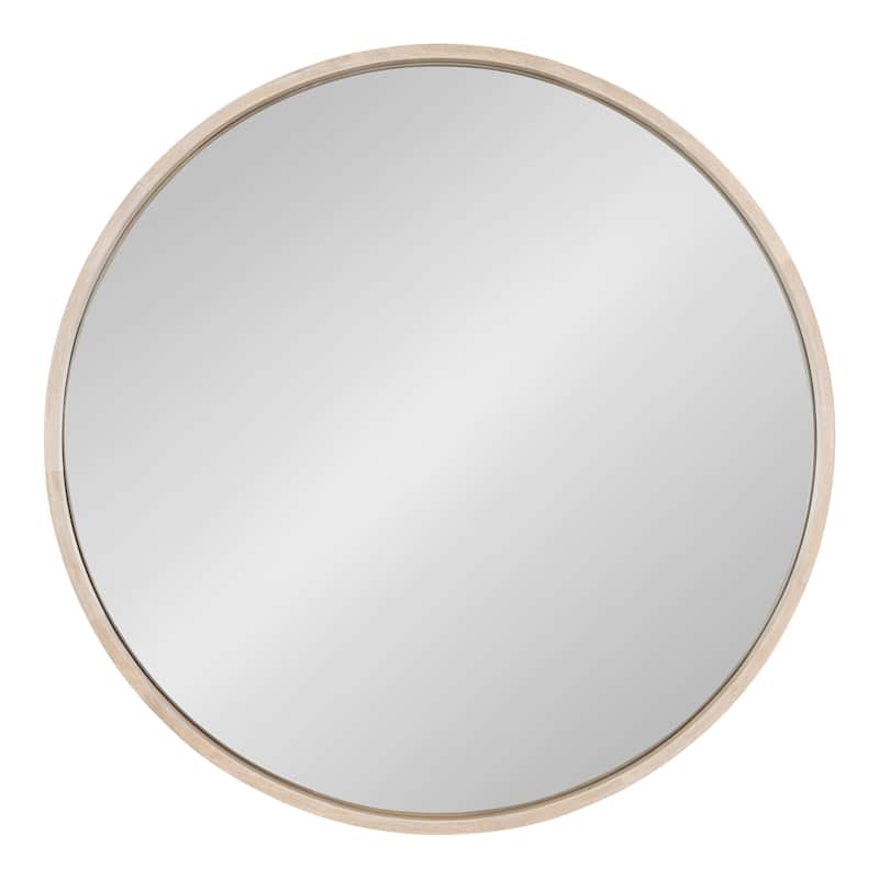 Kate and Laurel Valenti Round Framed Mirror