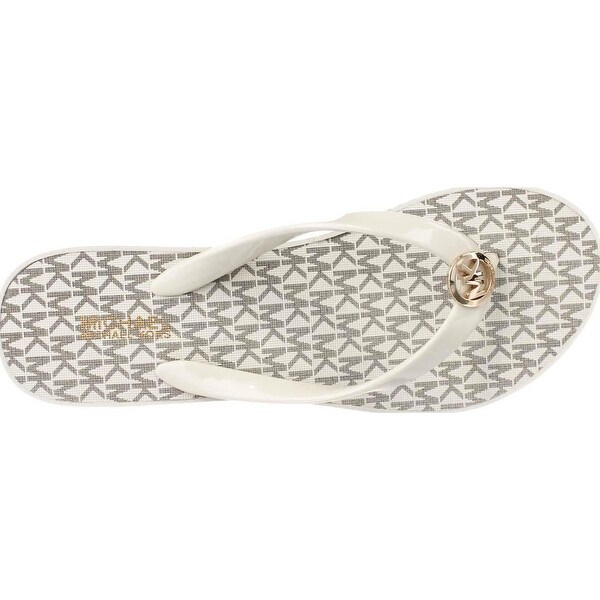 michael kors bedford platform flip flops