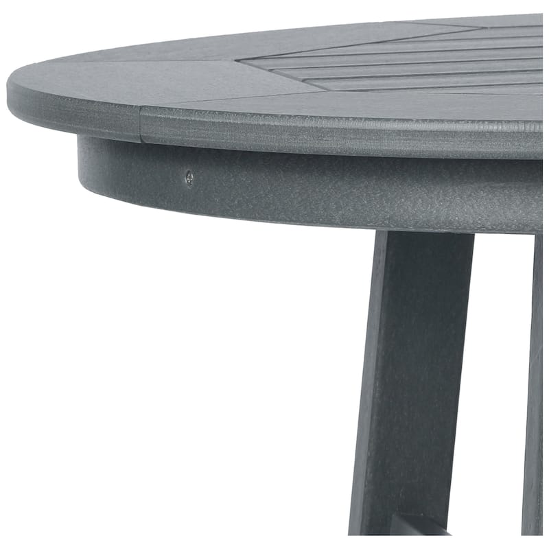 Polytrends Laguna Hdpe All Weather Outdoor Patio 35" Round Counter Table