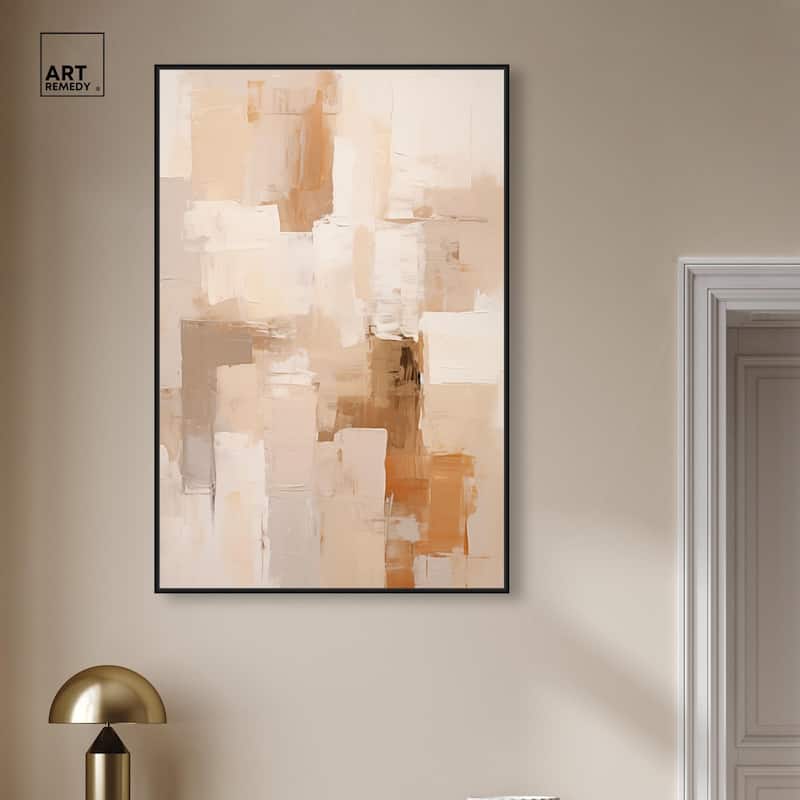 Sandstone Hush Canvas by Art Remedy