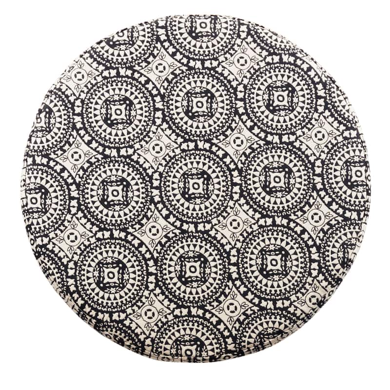 HomePop Round Storage Ottoman