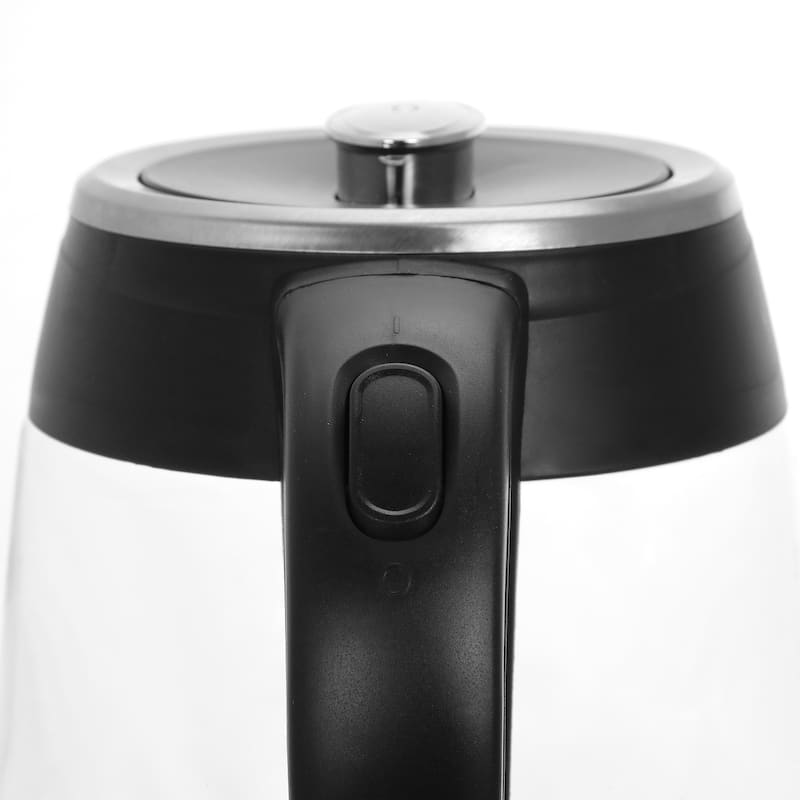 1.8 Quart Glass and Stainless Steel Electric Tea Kettle and Infuser
