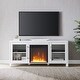 preview thumbnail 34 of 56, Quincy TV Stand with Fireplace Insert