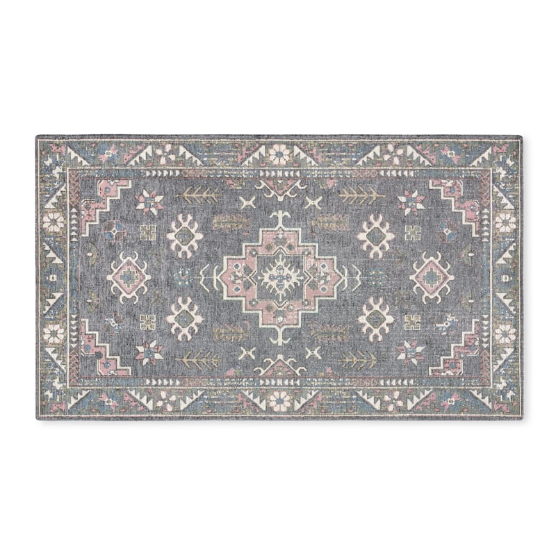 TOWN & COUNTRY LUXE Livie Forever Vintage Everwash Washable Non-Slip Backing Kitchen Mat
