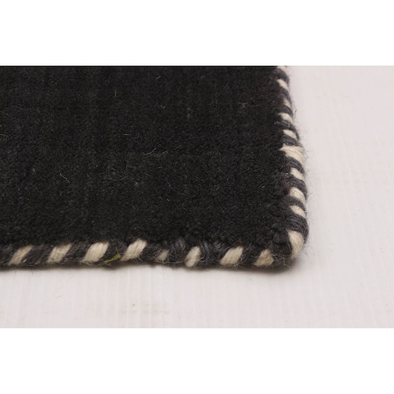 Kashkuli Gabbeh Grey Rug 2'7" x 11'0" - 2'7 x 11'0