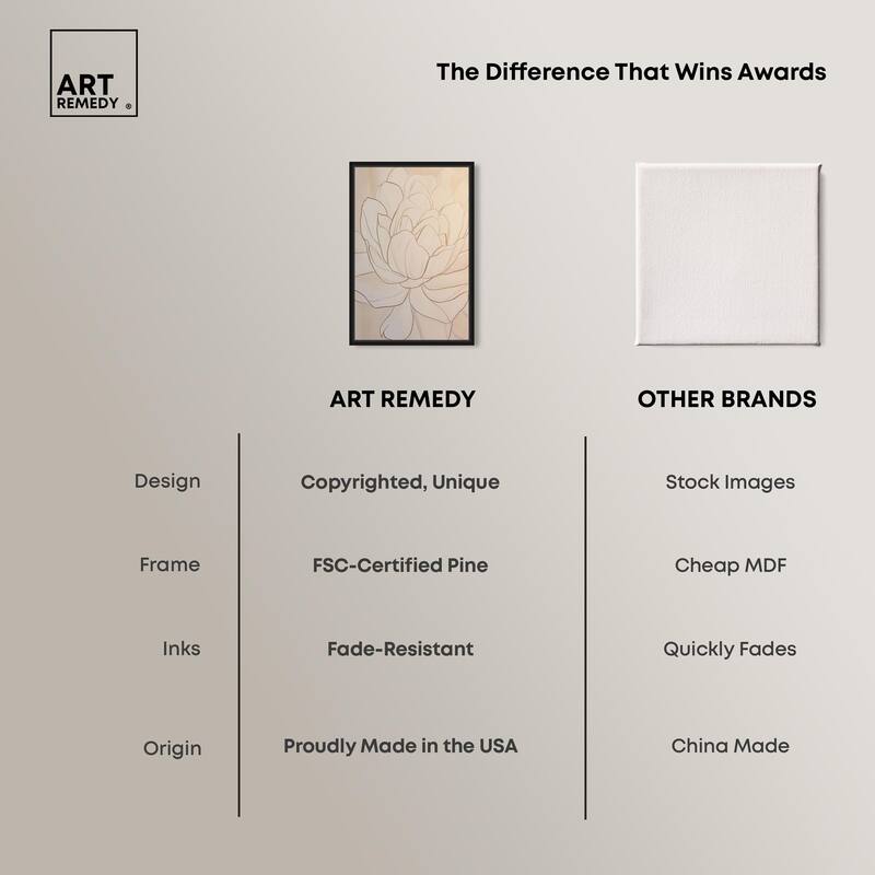 Sculpted Shards I Canvas by Art Remedy