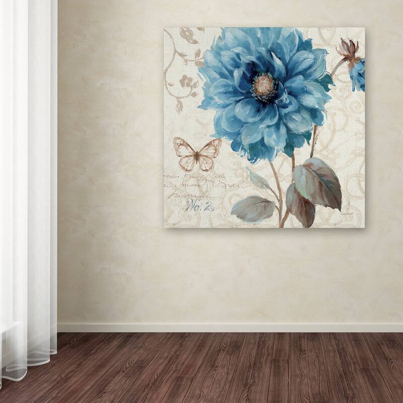 Lisa Audit 'A Blue Note II' Canvas Art