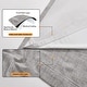 preview thumbnail 32 of 37, Living Room Curtains Back Tab Rod Pocket Faux Linen Blackout 2 Panels