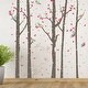 preview thumbnail 5 of 6, Walplus Spring Birch Forest Tree Scene Kids Wall Sticker Nursery Decor
