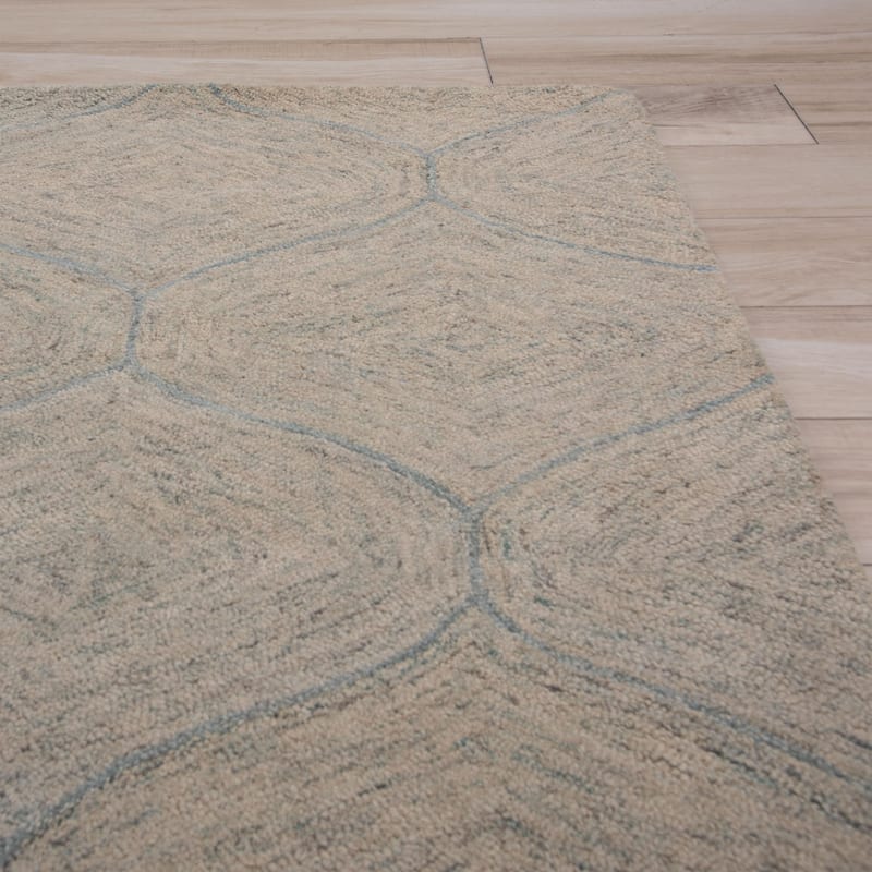 Alora Decor London Hand-tufted Trellis Rug
