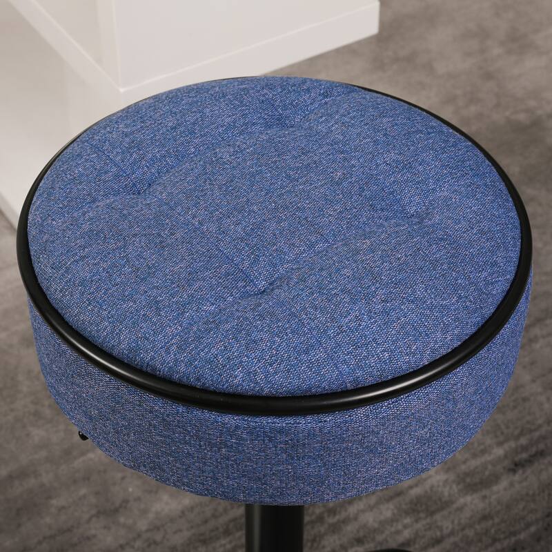 Round Storage Bar Stool Set Of 2