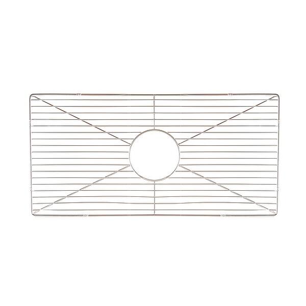 slide 1 of 3, Highpoint Collection Bottom Grid for HP-FC30 FireclayFarmhouse Sinks - 24.5 x 13.25 x 1 inch