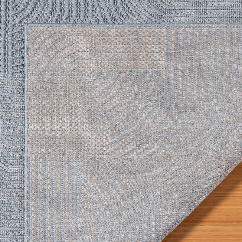 Gertmenian Malini Polypropylene Modern Abstract High-Low Area Rug Collection