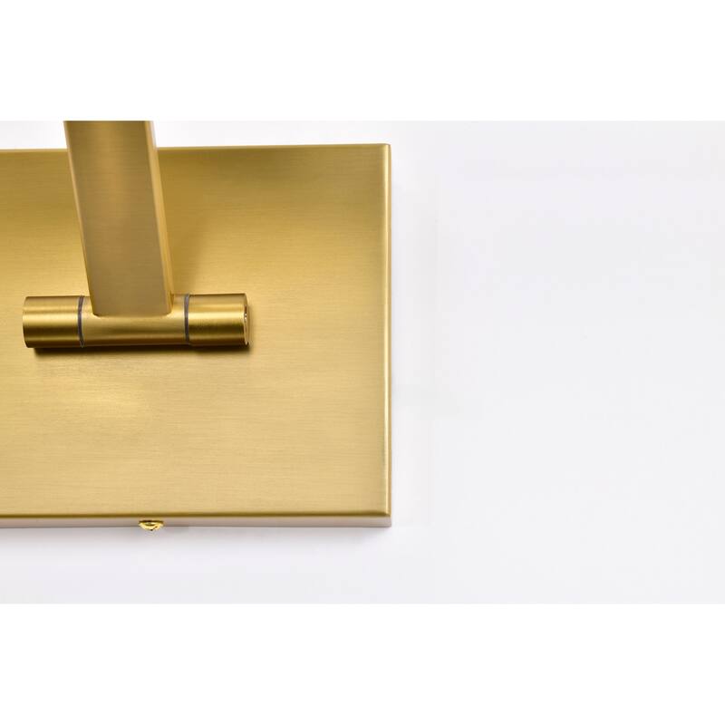 Hazel 2 Foot LED Picture Light 3 CCT Selectable Vintage Brass Finish Acrylic Lens - Vintage Brass