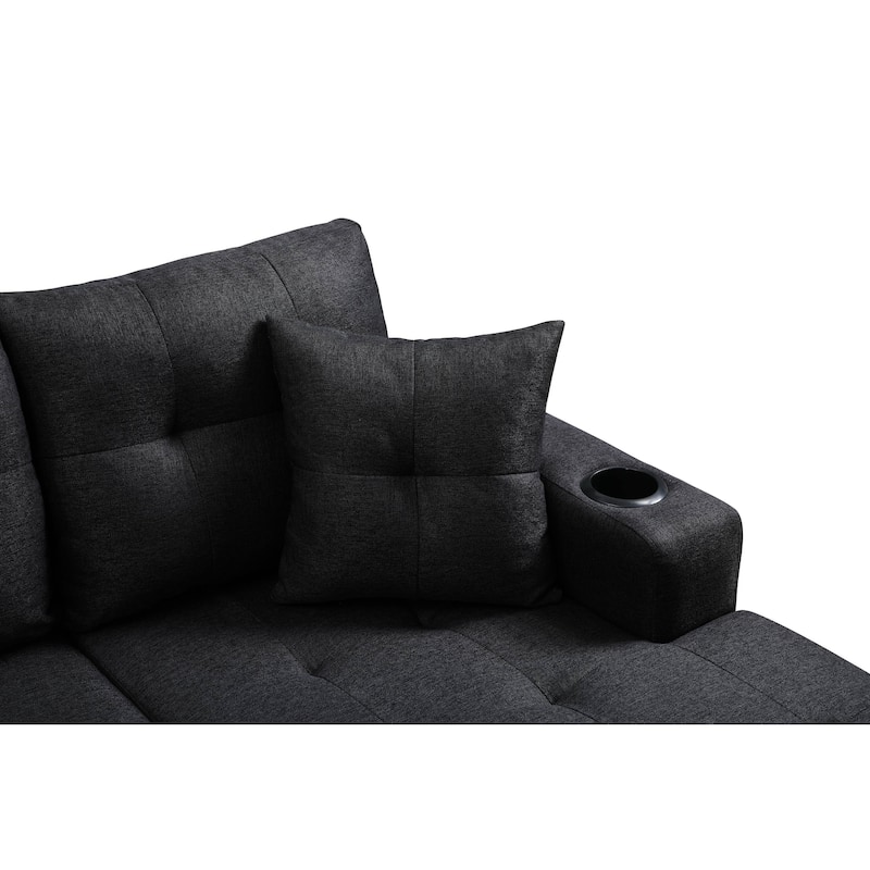 Comfortable and relaxing sofa,interchangeable left and right