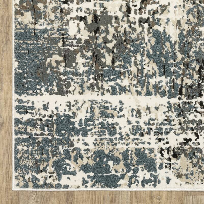 HomeRootsAbstract Modern Rectangle Area Rug