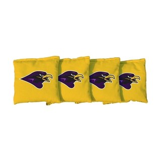 Montevallo Falcons Yellow Cornhole Bags