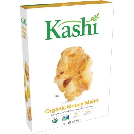 Kashi Simply Maize Organic Corn Cereal - Case of 10 - 10.5 oz.
