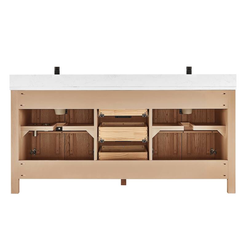 Shenzhen Bath Vanity with Composite Stone Top without Mirror