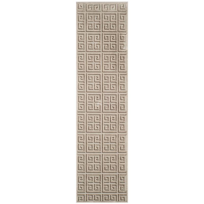 SAFAVIEH Paradise Francisca Geometric Silver Viscose Rug