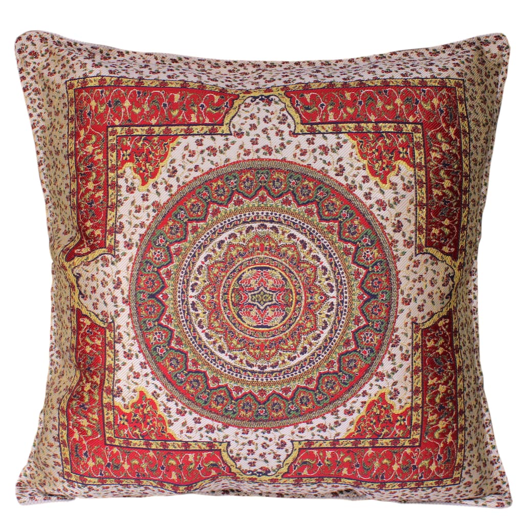 Vintage Retro Royal Exotic Kavka Turkish Throw Pillow
