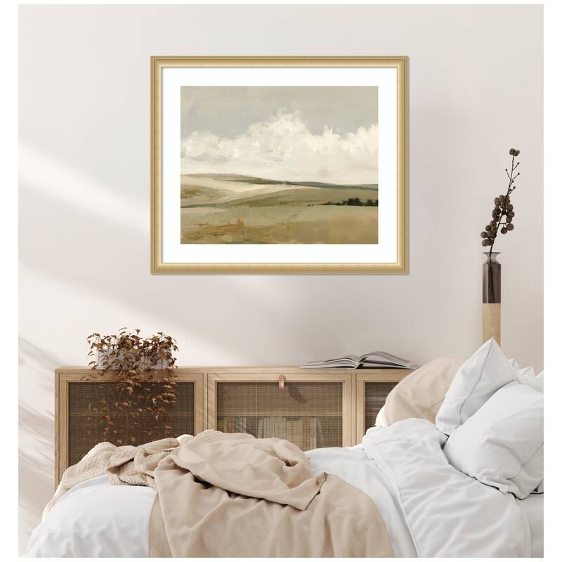 Kate and Laurel Whispering Meadows I by Amy Lighthall Framed Wall Art Print