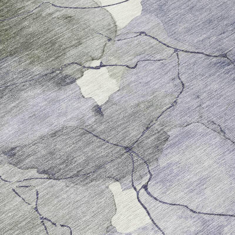 Machine Washable Indoor/ Outdoor Floral Mara Chantille Rug