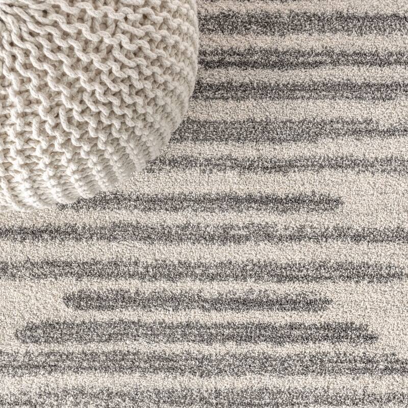 JONATHAN Y Aisha Berber Stripe Geometric Area Rug