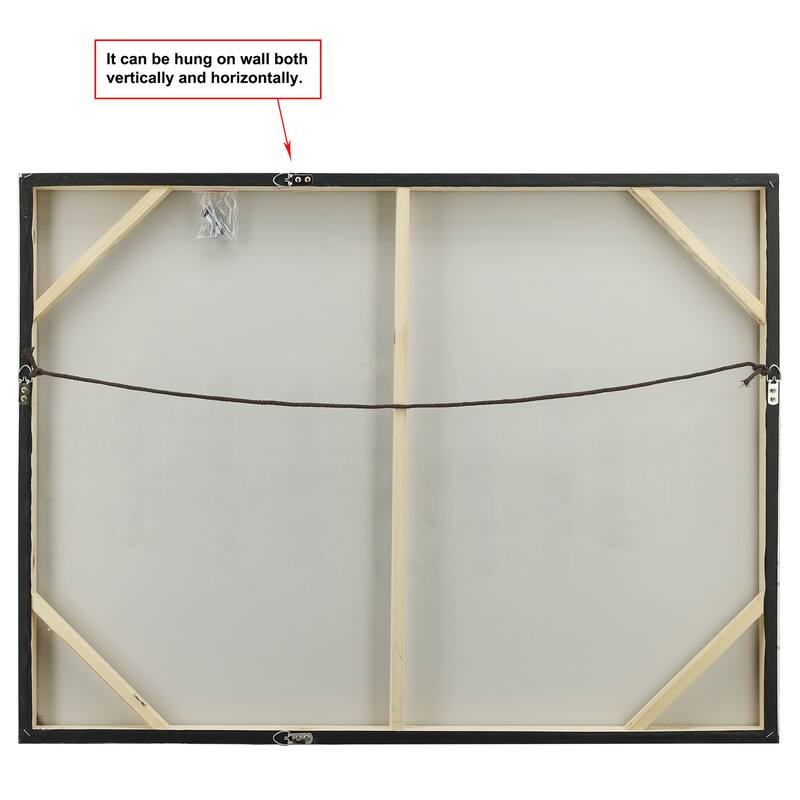 Gold Frequency Textured Hand Painted Wall Art with Gold Foil