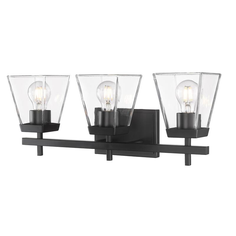 Bellevue ZBF57933 Darbie 3 Light 22" Wide Vanity Light - Matte Black
