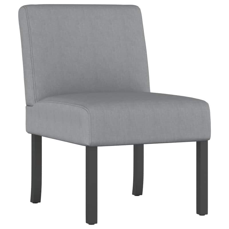 vidaXL Slipper Chair different color Fabric - 18.9" x 25.2" x 28.3"