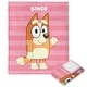 preview thumbnail 1 of 3, Bluey Roll Call Bingo Silk Touch Throw Blanket